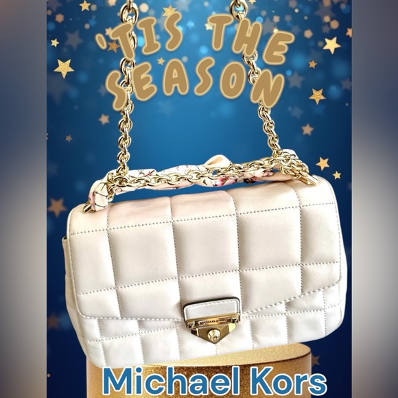 Michael Kors Quilted Chain Shoulder Bag Elegant Great Buy - Picture 3 of 16